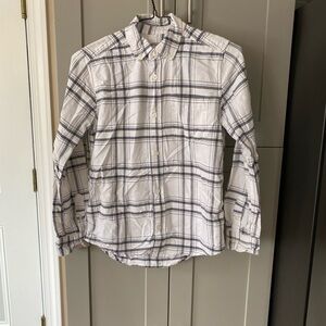 Boys size Large (10/12) Plaid Kids Shirt